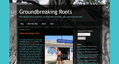 Desktop Screenshot of groundbreakingroots.com